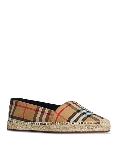 burberry espadrilles hodgson|Burberry Women's Hodgeson House Check Espadrille .